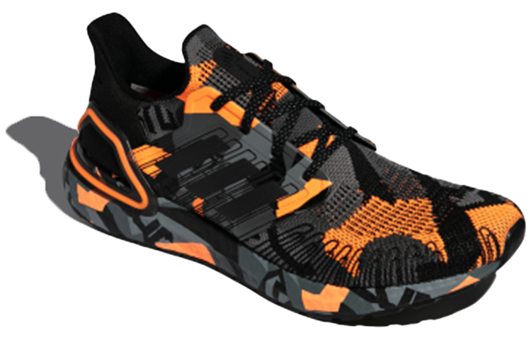 Lookbook adidas Ultra Boost 20 Negro/Naranja/Gris G57628