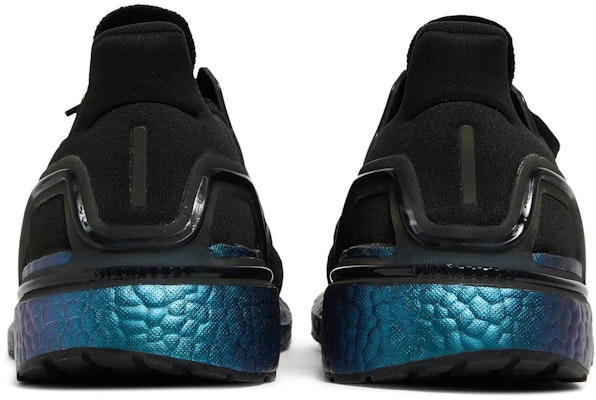 adidas UltraBoost 20 'Black Signal Cyan' G55839 Details for adidas UltraBoost 20 'Black Signal Cyan' G55839