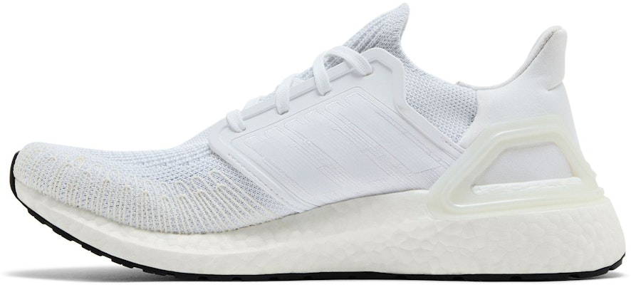 adidas UltraBoost 20 'Footwear White' G55817 Lookbook adidas UltraBoost 20 'Footwear White' G55817
