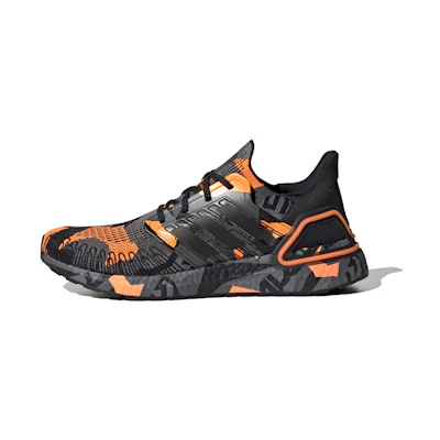 adidas UltraBoost 20 'Geometric Pack - Black Signal Orange'