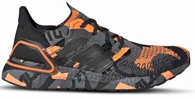 adidas UltraBoost 20 'Geometric Pack - Black Signal Orange' FV8330 adidas UltraBoost 20 'Geometric Pack - Black Signal Orange' FV8330
