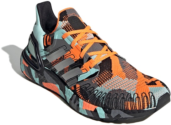 adidas UltraBoost 20 'Paquete Geométrico - Camuflaje Naranja Frost' FV8359 Lookbook adidas UltraBoost 20 'Paquete Geométrico - Camuflaje Naranja Frost' FV8359