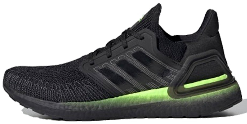 adidas Ultra Boost 20 'Black Signal Green FW5523 Buy adidas Ultra Boost 20 'Black Signal Green FW5523