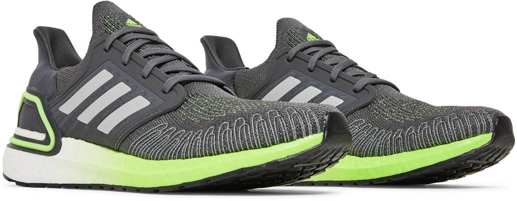 adidas UltraBoost 20 'Grey Signal Green' FV8317 Cheap adidas UltraBoost 20 'Grey Signal Green' FV8317