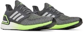 Cheap adidas UltraBoost 20 'Grey Signal Green' FV8317