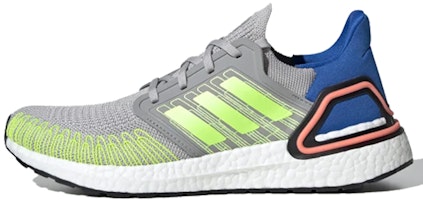 adidas UltraBoost 20 'Grey Signal Green' FX0899 adidas UltraBoost 20 'Grey Signal Green' FX0899