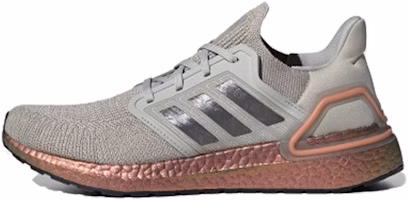 adidas UltraBoost 20 'Metal Grey Signal Coral' FV4389 adidas UltraBoost 20 'Metal Grey Signal Coral' FV4389