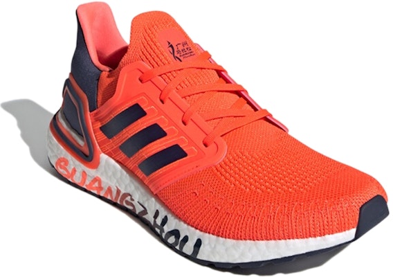adidas Ultra Boost 20 'Solar Red Navy' GW4841 Lookbook adidas Ultra Boost 20 'Solar Red Navy' GW4841