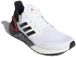 愛迪達 Ultraboost 20 拼色 防滑耐磨 低幫 跑步鞋 男款 白黑紅 Lookbook 愛迪達 Ultraboost 20 拼色 防滑耐磨 低幫 跑步鞋 男款 白黑紅