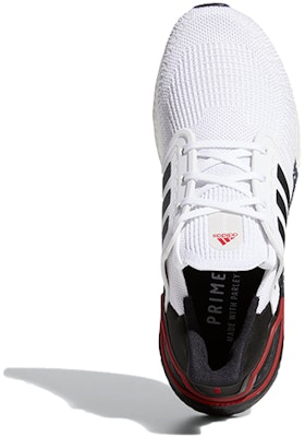 adidas Ultra Boost 20 'Putih Hitam Merah' H67837 Purchase adidas Ultra Boost 20 'Putih Hitam Merah' H67837