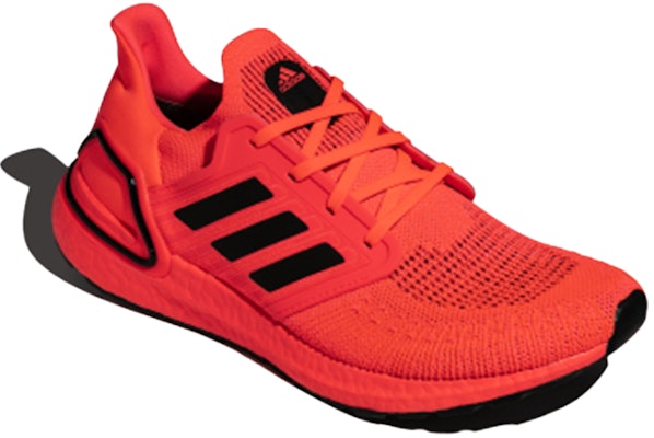adidas Ultraboost 20 舒適運動 跑步鞋 男女款 紅黑 Lookbook adidas Ultraboost 20 舒適運動 跑步鞋 男女款 紅黑