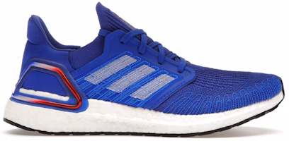 adidas UltraBoost 20 'Royal Blue Scarlet' EG0758 adidas UltraBoost 20 'Royal Blue Scarlet' EG0758