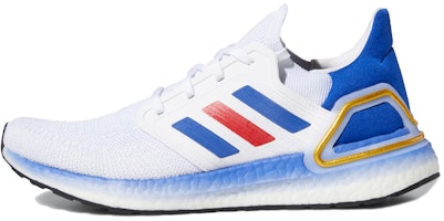 adidas UltraBoost 20 'Royal Blue Scarlet' FY9039 adidas UltraBoost 20 'Royal Blue Scarlet' FY9039