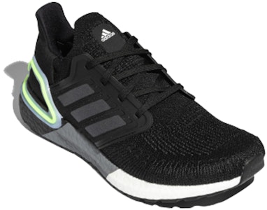 adidas Ultraboost 20 減震防滑耐磨 跑步鞋 男款 黑灰螢光綠 Order adidas Ultraboost 20 減震防滑耐磨 跑步鞋 男款 黑灰螢光綠