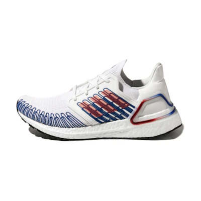 adidas Ultraboost_20 White/Blue/Red