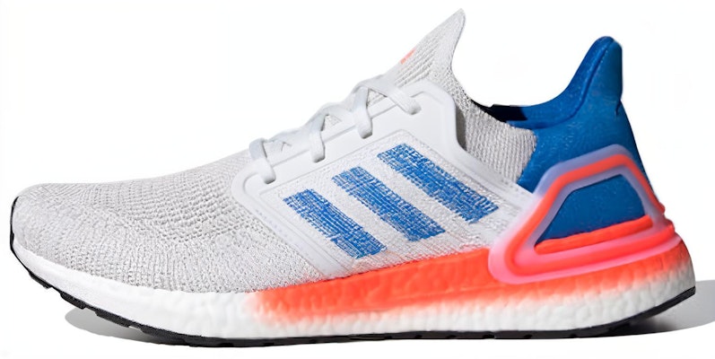 adidas UltraBoost 20 'White Glory Blue Solar Red' EG0708 Buy adidas UltraBoost 20 'White Glory Blue Solar Red' EG0708