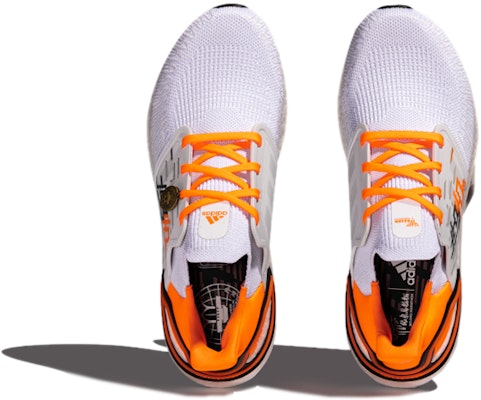 adidas Ultraboost 20 White/Orange GW4839 Purchase adidas Ultraboost 20 White/Orange GW4839