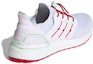 Shop adidas UltraBoost 20 'Putih Scarlet' H01421