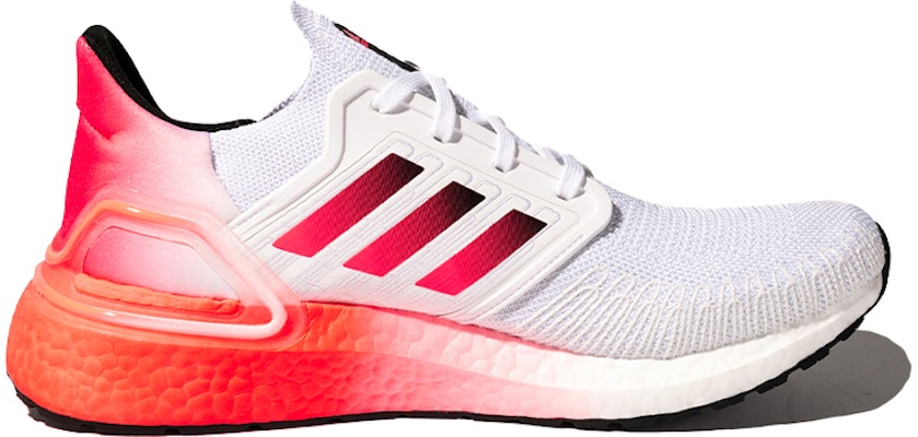 adidas UltraBoost 20 'White Signal Pink' G55837 Order adidas UltraBoost 20 'White Signal Pink' G55837