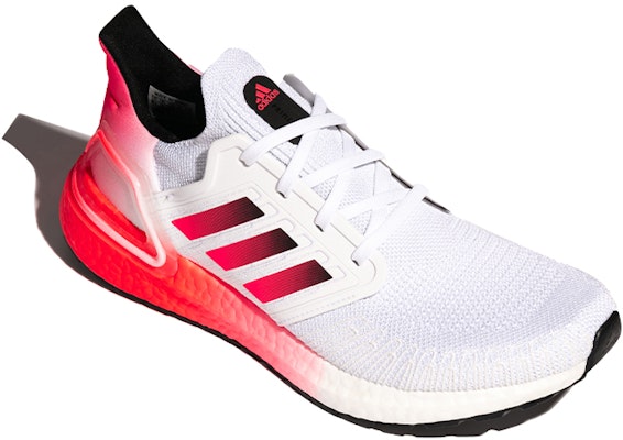 adidas UltraBoost 20 '白色信號粉紅' G55837 Lookbook adidas UltraBoost 20 '白色信號粉紅' G55837