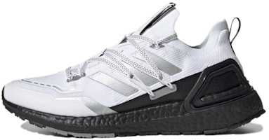 adidas UltraBoost 20 Explorer 'White Silver Black' H03052 adidas UltraBoost 20 Explorer 'White Silver Black' H03052