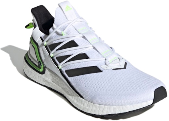 adidas UltraBoost 20 Lab 'Putih Signal Hijau' GY8108 Lookbook adidas UltraBoost 20 Lab 'Putih Signal Hijau' GY8108