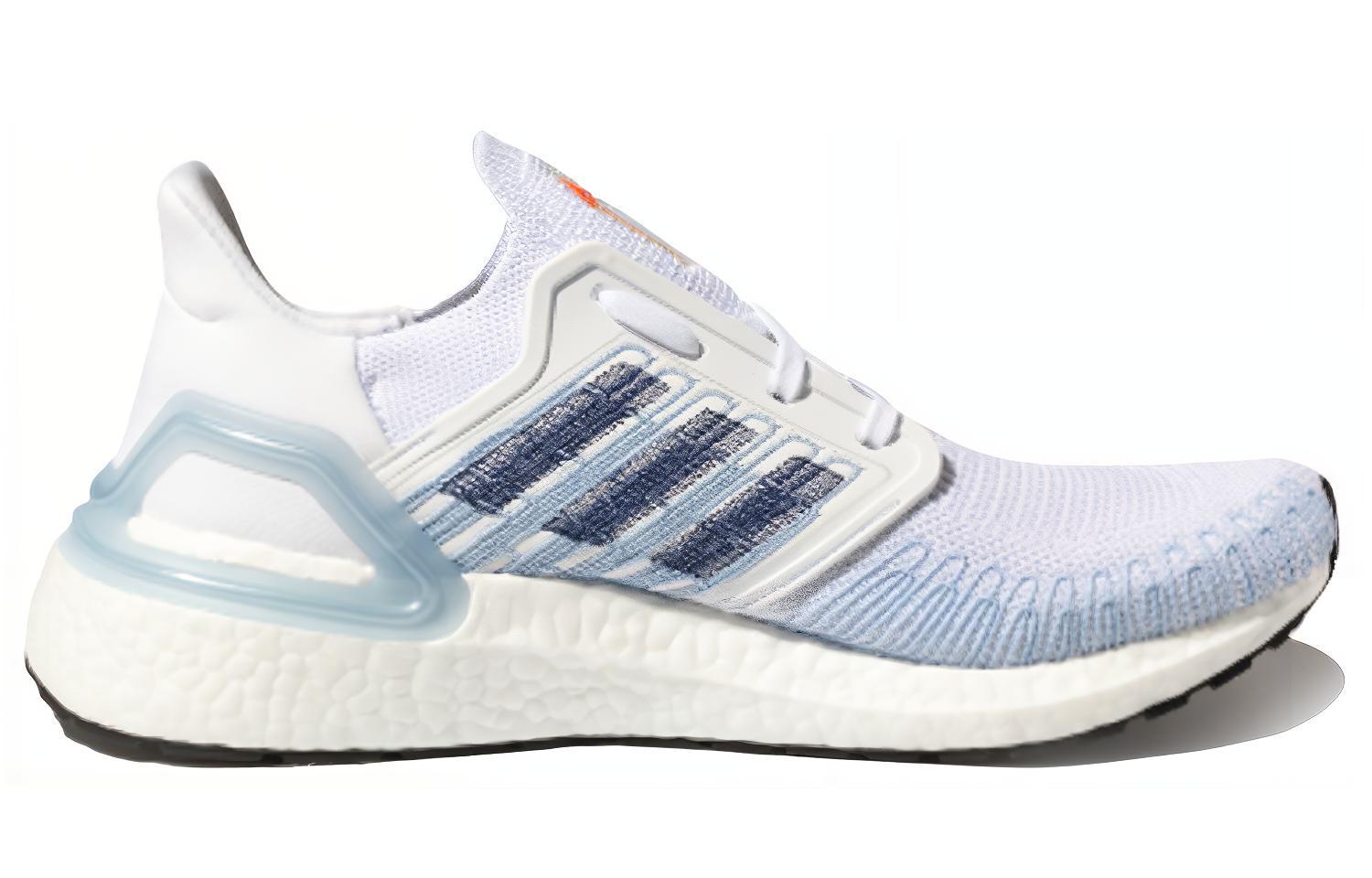 Order adidas Ultraboost 20 Hardloopschoenen ''Wit Lichtblauw'' FY3454