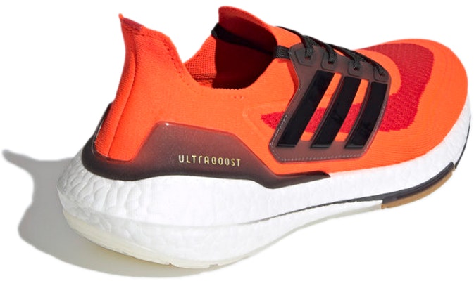 adidas Ultraboost 21 'Solar Red Black' FZ1924 Shop adidas Ultraboost 21 'Solar Red Black' FZ1924