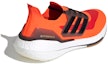 Shop adidas Ultraboost 21 'Solar Red Black' FZ1924