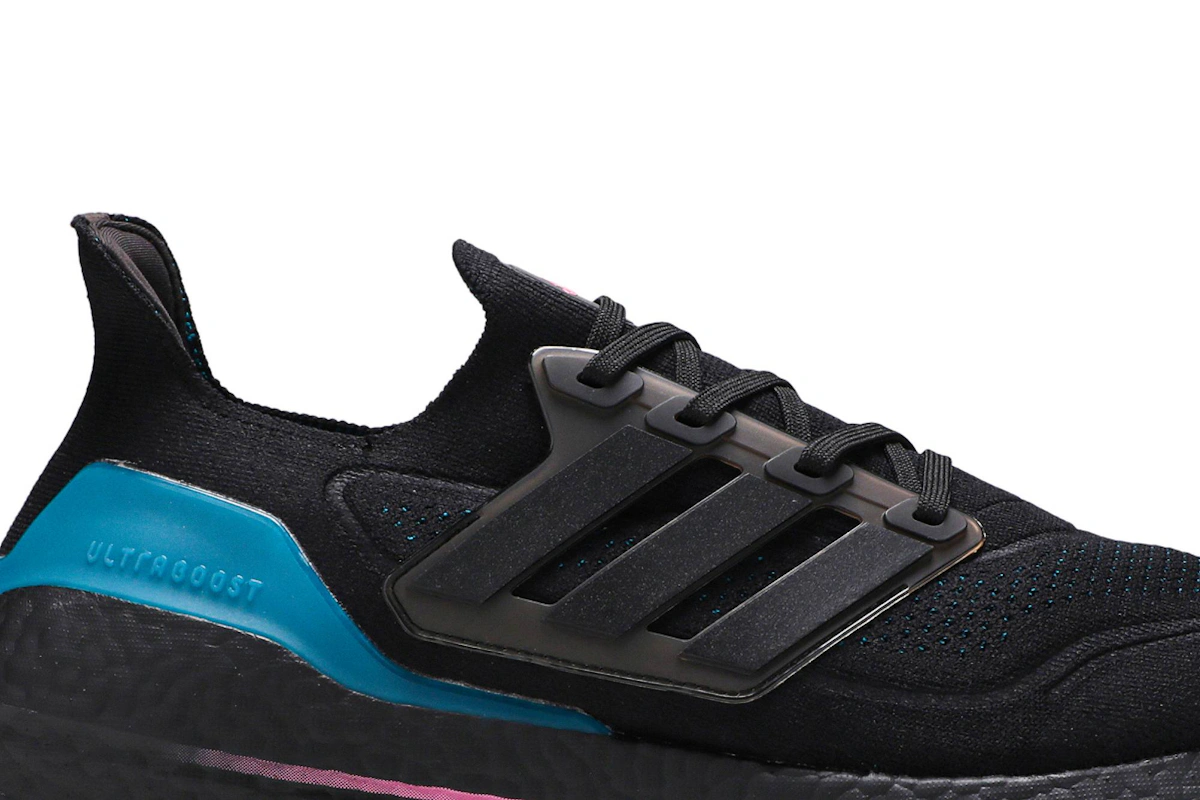adidas UltraBoost 21 'Black Active Teal' FZ1921