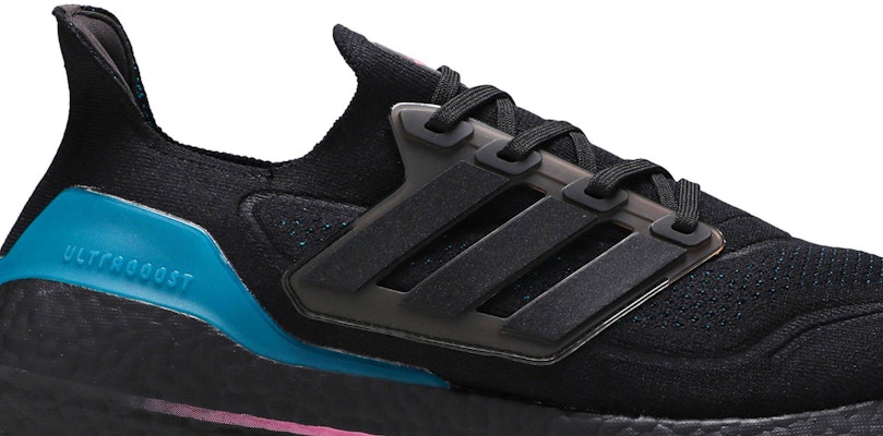 adidas UltraBoost 21 'Black Active Teal' FZ1921 Order adidas UltraBoost 21 'Black Active Teal' FZ1921