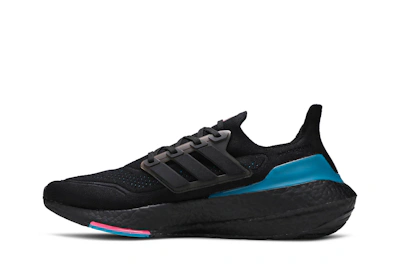 adidas UltraBoost 21 'Black Active Teal' FZ1921