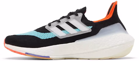 Lookbook 阿迪达斯 UltraBoost 21 'Black Pulse Aqua' S23867
