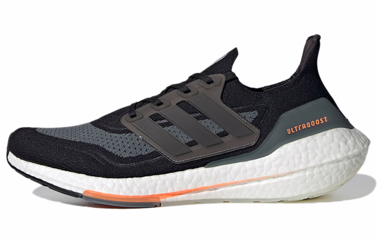 adidas UltraBoost 21 'Black Screaming Orange' FY0389