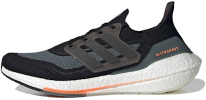 adidas UltraBoost 21 'Black Screaming Orange' FY0389 adidas UltraBoost 21 'Black Screaming Orange' FY0389