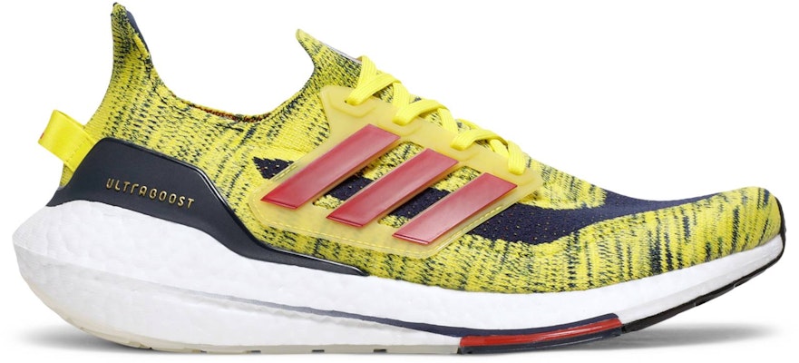 adidas UltraBoost 21 'Bright Yellow Navy' GZ7121 Buy adidas UltraBoost 21 'Bright Yellow Navy' GZ7121