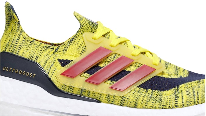 adidas UltraBoost 21 'Bright Yellow Navy' GZ7121 Order adidas UltraBoost 21 'Bright Yellow Navy' GZ7121