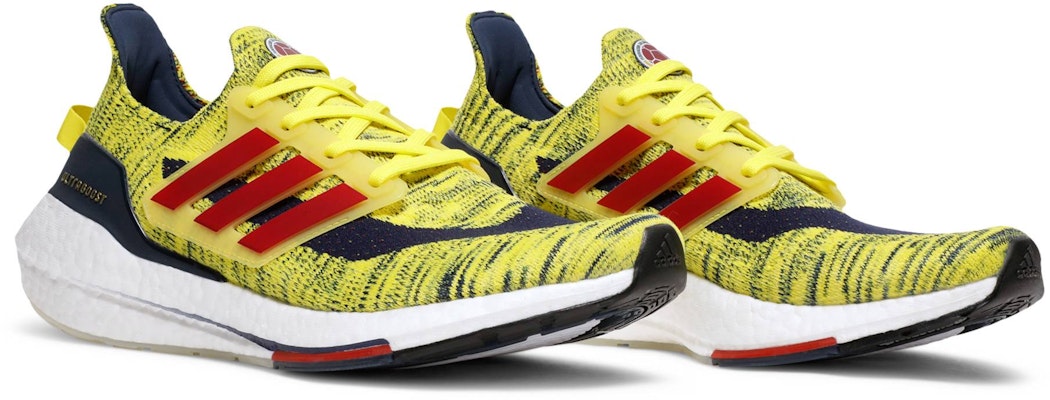 adidas UltraBoost 21 'Bright Yellow Navy' GZ7121 Cheap adidas UltraBoost 21 'Bright Yellow Navy' GZ7121
