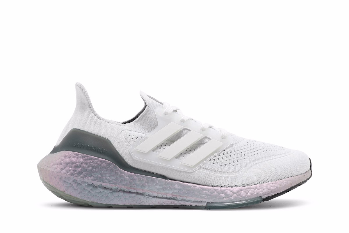 adidas UltraBoost 21 'Crystal White Hazy Green' FY0383