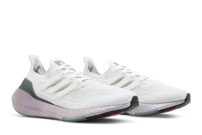 adidas UltraBoost 21 'Crystal White Hazy Green' FY0383