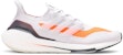 adidas UltraBoost 21 'Kelabu Dash Jingga Menyala' FY0375