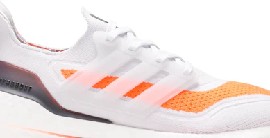 Order adidas UltraBoost 21 '疾速灰 嗚叫橙' FY0375