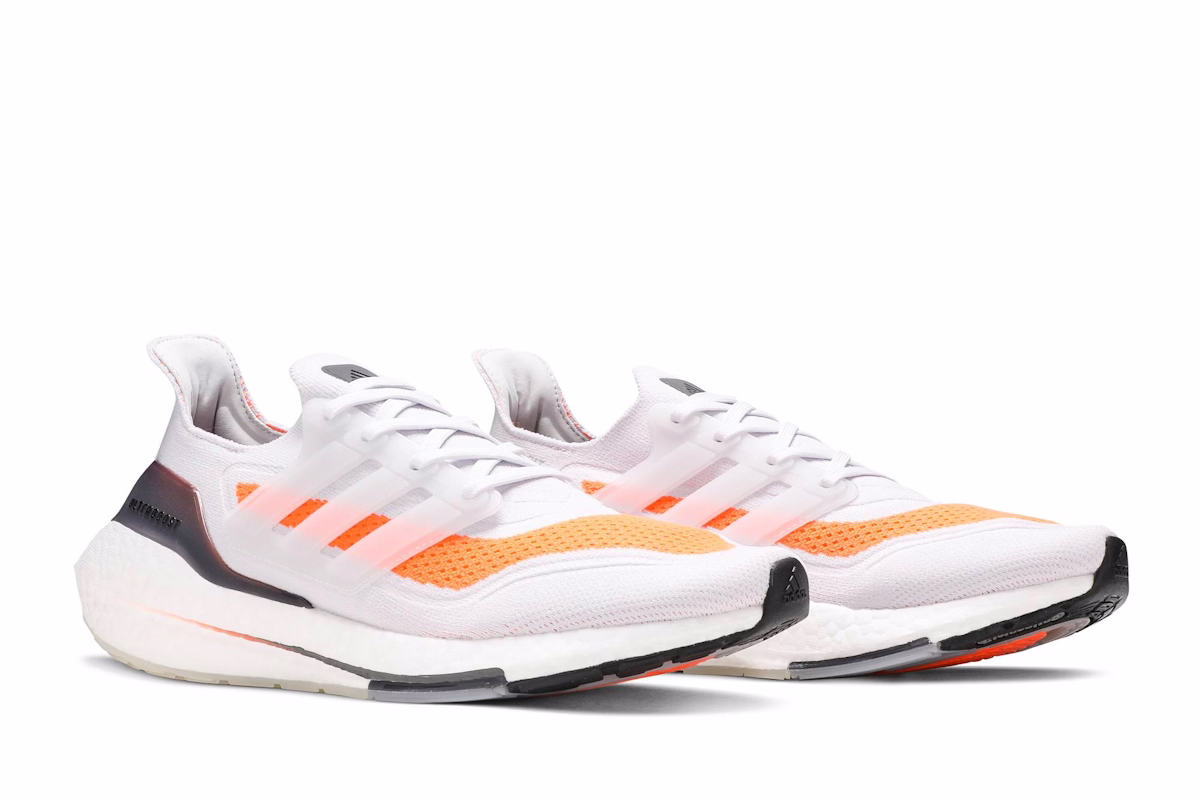 adidas UltraBoost 21 'Dash Grey Screaming Orange' FY0375