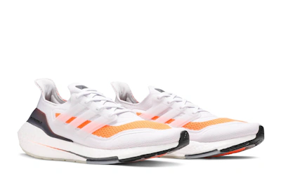 adidas UltraBoost 21 'Dash Grey Screaming Orange' FY0375