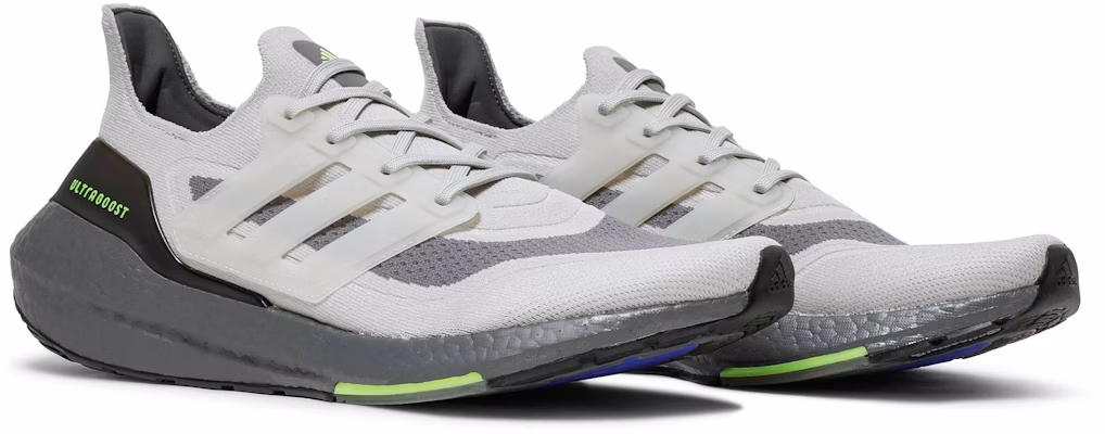 adidas UltraBoost 21 'Grey Volt' S23875 Cheap adidas UltraBoost 21 'Grey Volt' S23875