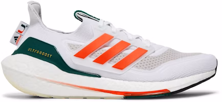 adidas UltraBoost 21 'NCAA Pack - Miami' GX7966 adidas UltraBoost 21 'NCAA Pack - Miami' GX7966