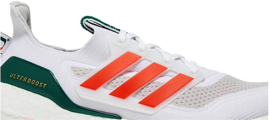 adidas UltraBoost 21 'NCAA Pack - Miami' GX7966 Order adidas UltraBoost 21 'NCAA Pack - Miami' GX7966