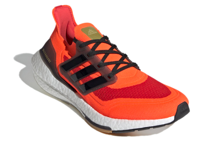 Lookbook adidas Ultraboost 21 ''Solar Red Black'' - Scarpe da corsa FZ1924
