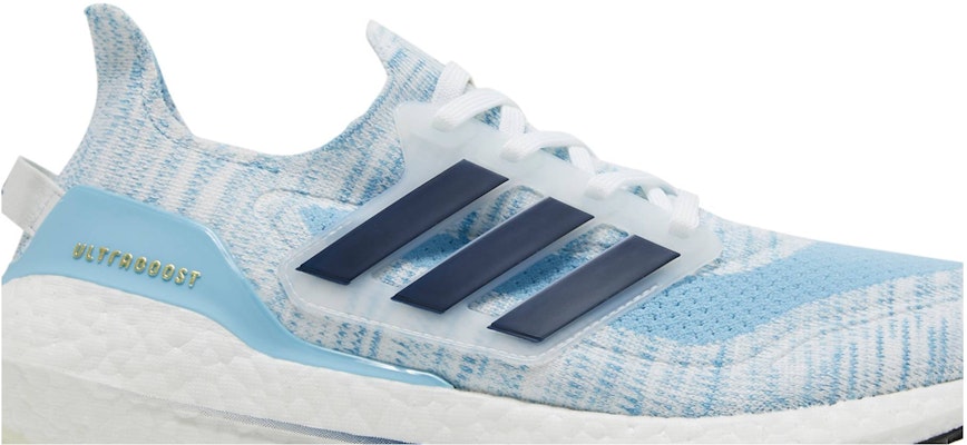 adidas UltraBoost 21 'White Clear Blue' GZ7120 Order adidas UltraBoost 21 'White Clear Blue' GZ7120
