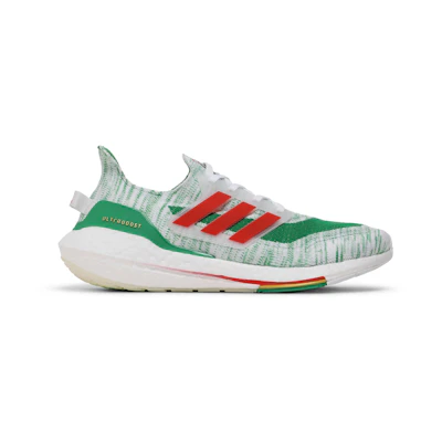 adidas UltraBoost 21 'White Green'
